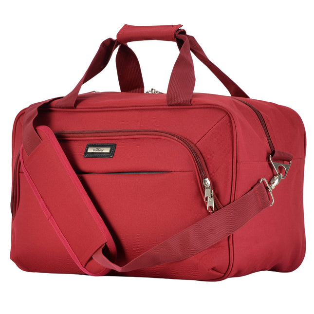 Bontour „Luft“ -Sreisetasche für Ryanair/Wizz Air 40x20x25 cm, dunkelrot