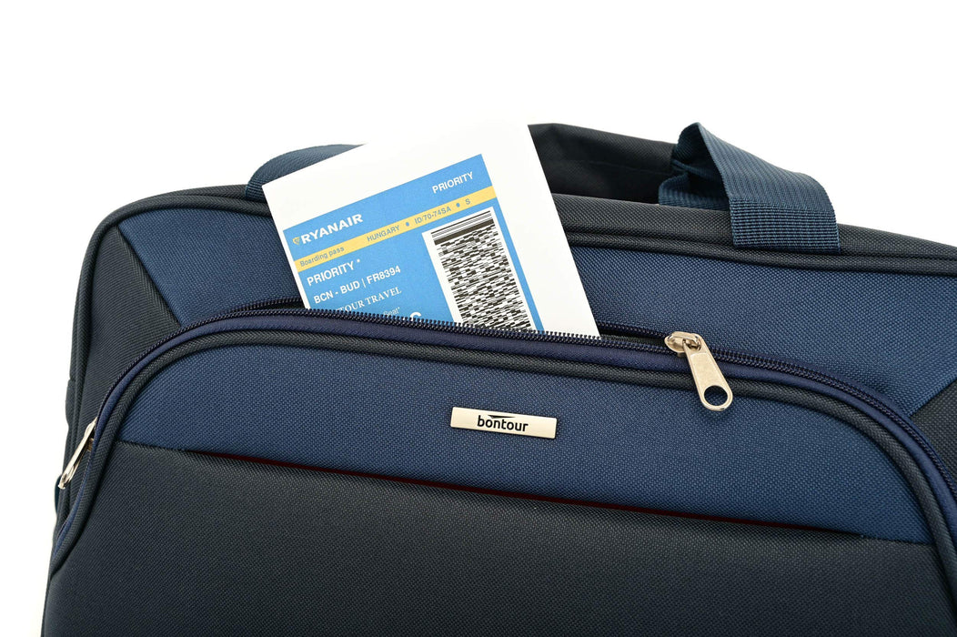 BONTOUR “AIR” Bolsa de viaje para Ryanair/Wizz Air 40x20x25 cm, azul —  BONTOUR Shop