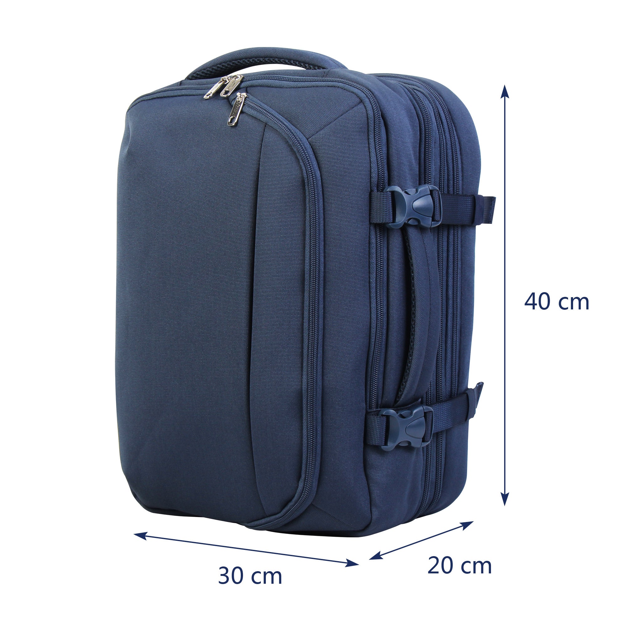 Mochila 40x20x25 Bolsa De Viaje SPAHER 40x30x20 Cm 25L, Plegable