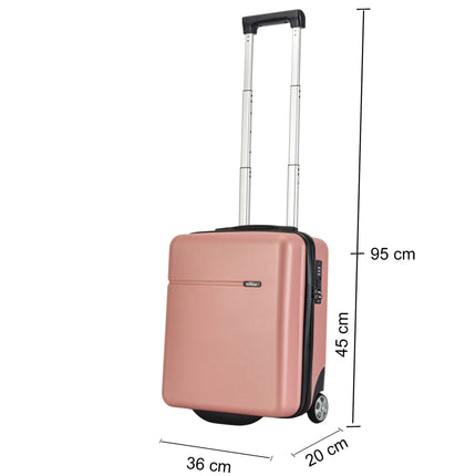 Bontour Cabinone prepravný kufor pre EasyJet (45x36x20 cm, Rosegold Color)