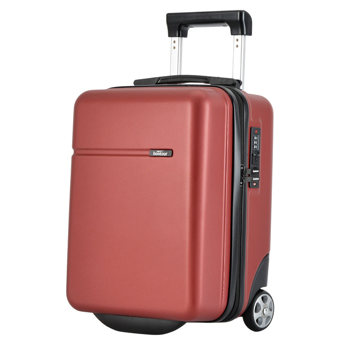BONTOUR “Cabin One” Bagaglio a mano Wizz Air 40x30x20cm, 2 ruote sotto sedile trolley