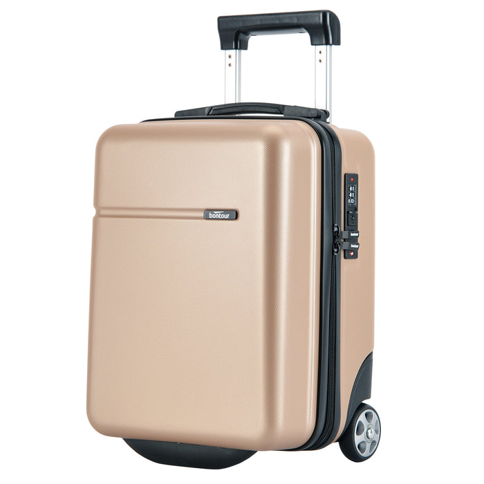 BONTOUR “CabinOne” Hand luggage WizzAir 40x30x20cm, 2 Wheels under seat trolley