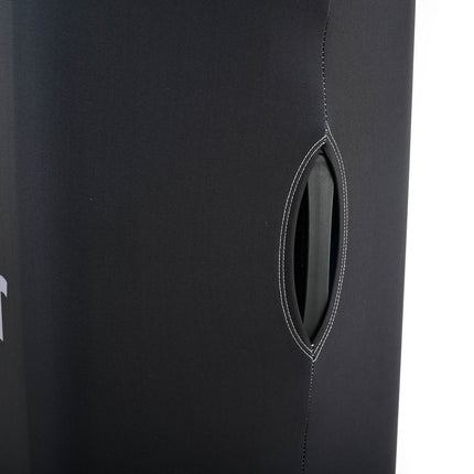 Bontour elasztikus bőrönd burkolata, m/ közepes méretű, fekete