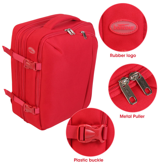 Wizzair-mochila de viaje para mujer, bolsa informal de gran capacidad,  impermeable, para ordenador portátil, 40x30x20 - AliExpress