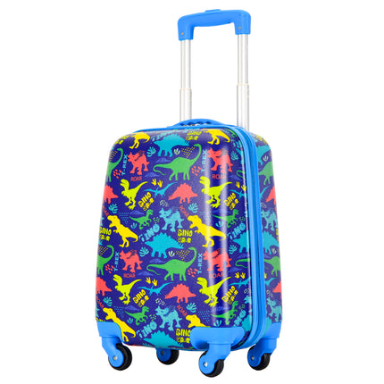 Bontour 2 PCs Kids 'Gepäckset, Rucksack + Trolley, kratzfest (Dinosaurier a)