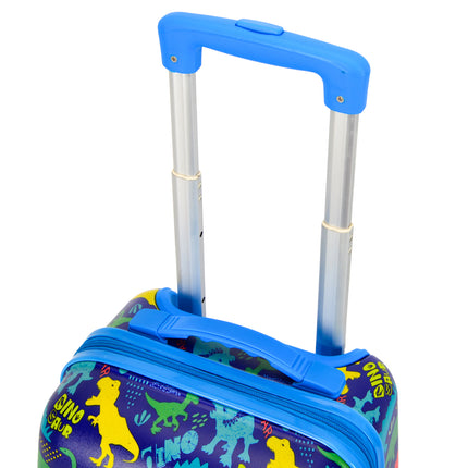 Bontour 2 PCs Kids 'Gepäckset, Rucksack + Trolley, kratzfest (Dinosaurier a)