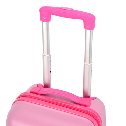 Bontour 2 PCS Set de equipaje para niños, mochila + carro, resistente a los rasguños (sirena)