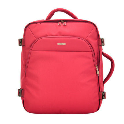 BONTOUR AIR Travel Backpack, EasyJet size 45x36x20cm, Red