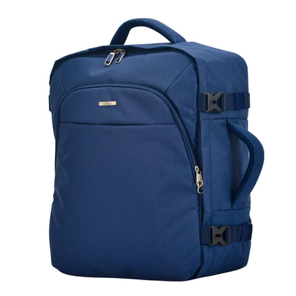 BONTOUR AIR Travel Backpack, EasyJet size 45x36x20cm, Blue