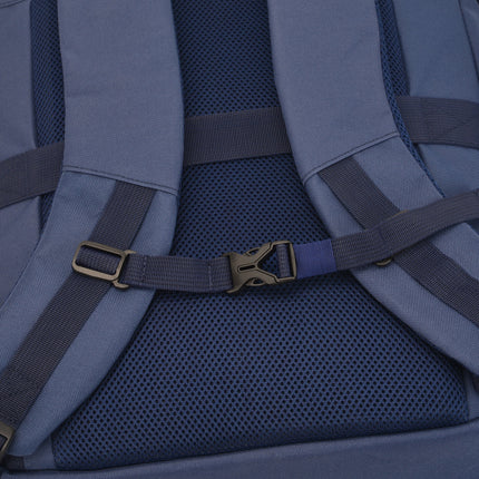 BONTOUR AIR Travel Backpack, EasyJet size 45x36x20cm, Blue