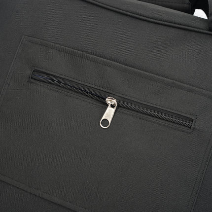 Bontour Air -Reisetasche, Wizzair -Kabinenbeutel 40x30x20 cm schwarz