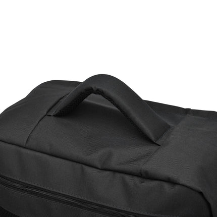 Bontour Air Travel -Rucksack, Kabinengröße Handgepäck 55x40x20 cm, schwarz