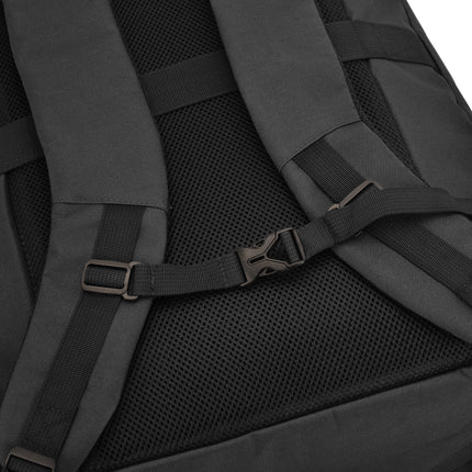 Bontour Air Travel -Rucksack, Kabinengröße Handgepäck 55x40x20 cm, schwarz