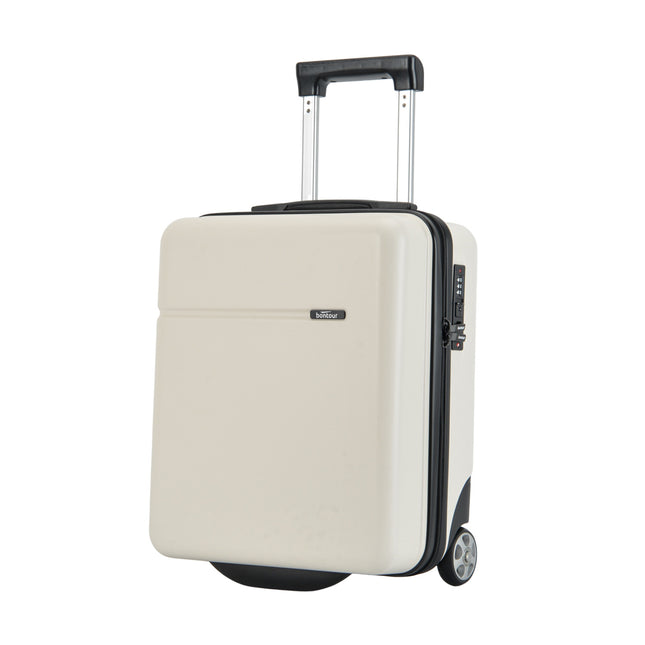 Bontour Cabinone-Handgepäckkoffer für EasyJet (45x36x20 cm, weiße Farbe)