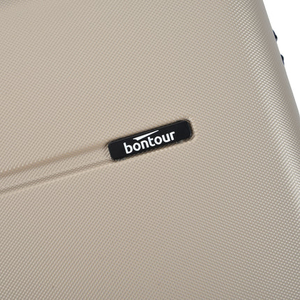 Valiză de transport Bontour Cabinene pentru EasyJet (45x36x20 cm, culoare de șampanie)