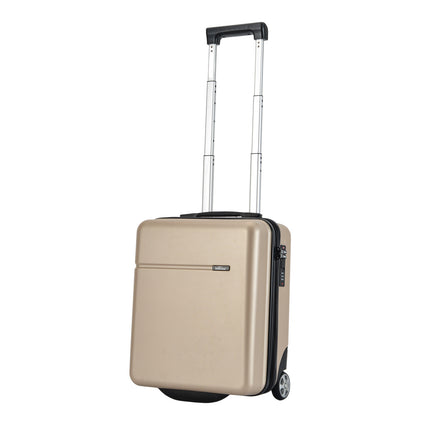 Valiză de transport Bontour Cabinene pentru EasyJet (45x36x20 cm, culoare de șampanie)