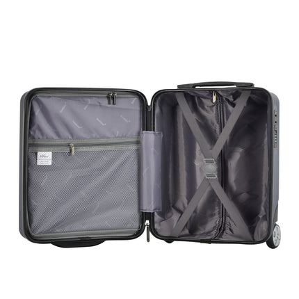 Bontour Cabinone-Handgepäckkoffer für EasyJet (45x36x20 cm, blaue Farbe)