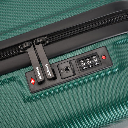 Bontour Cabinone-Handgepäckkoffer für EasyJet (45x36x20 cm, grüne Farbe)